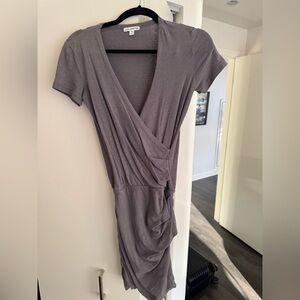 James Perse Tee Wrap Dress